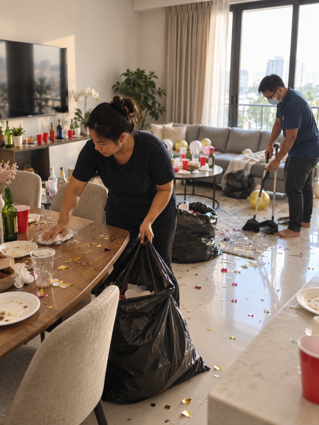 After Party Cleaning